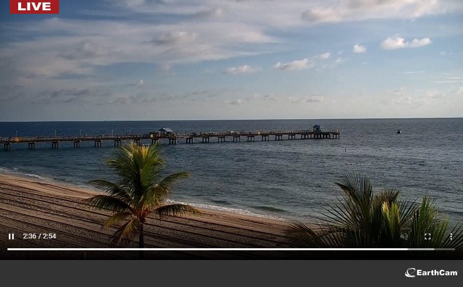 Lauderdale-by-the-Sea Windjammer Beach Cam