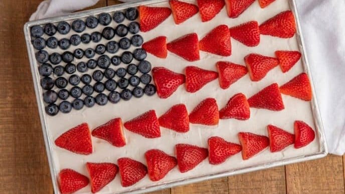 Flag Cake