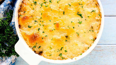 Seafood Potato Bake