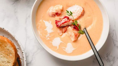 Florida Spiny Lobster Bisque