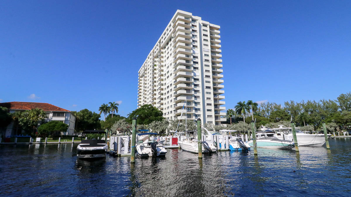 The Tower at Port Royale condo in Pompano Beach