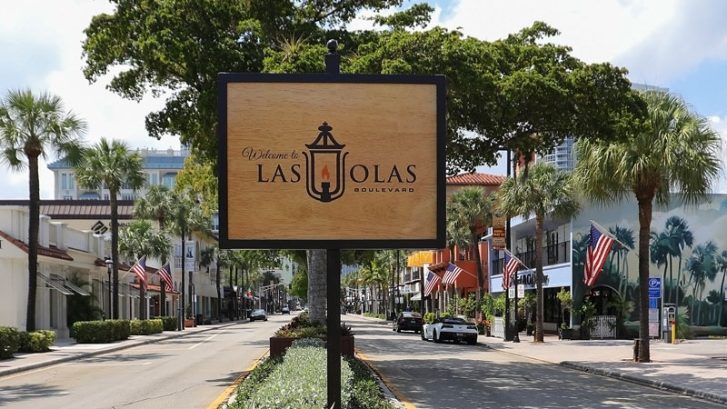 Las Olas Blvd Shopping and Dining District Fort Lauderdale