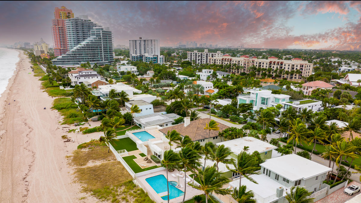 Lauderdale Beach Single Family Beachfront Homes